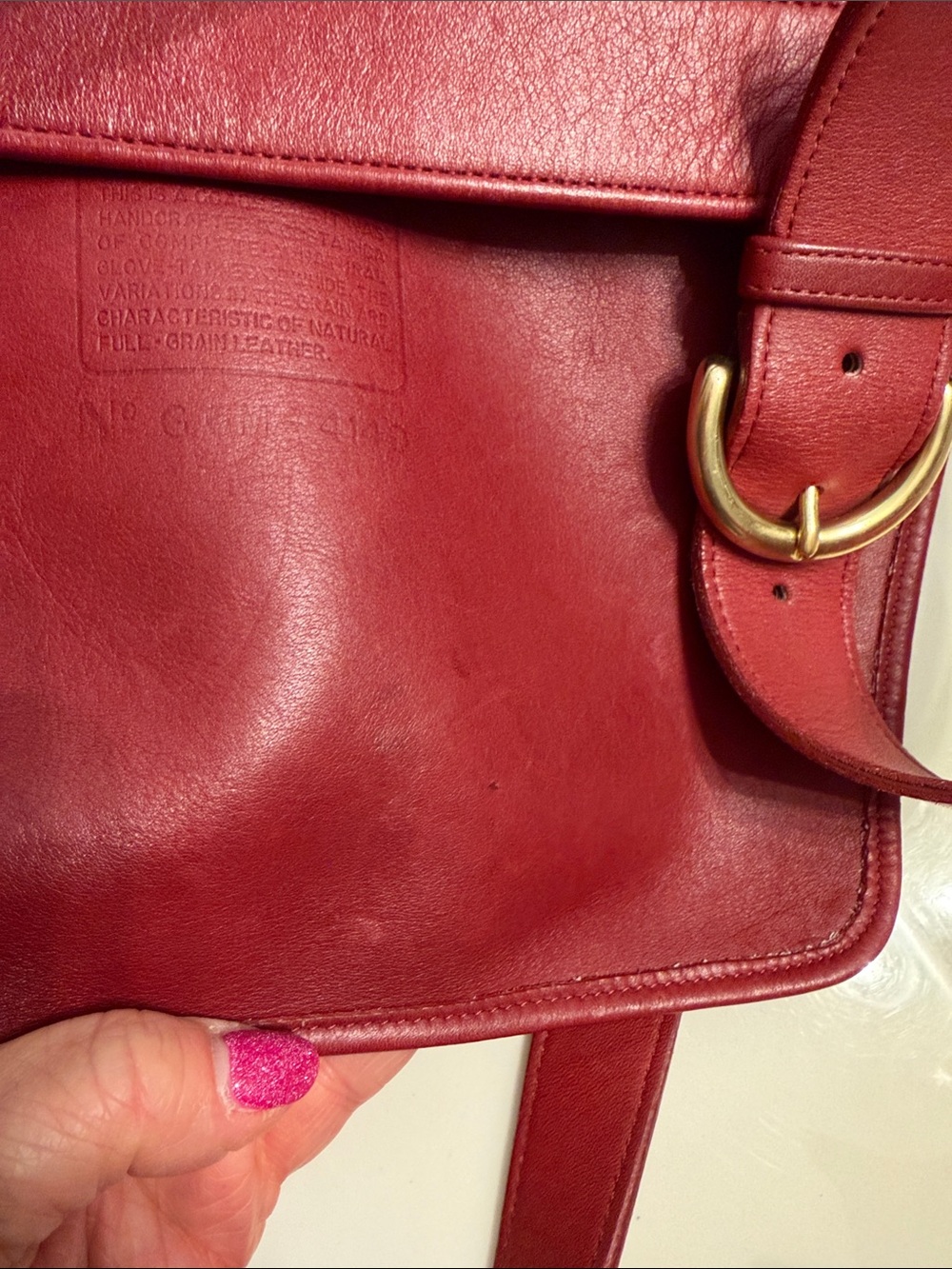 Coach  Leather Vintage Shoulder Bag - Picture 7 of 9